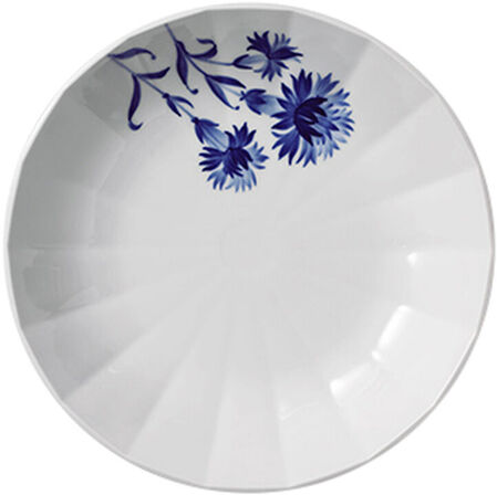 Royal Copenhagen Blomst 24 cm. dyb tallerken - Nellike