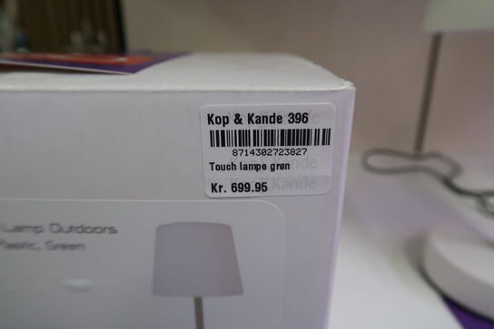 Ude/ Inde Lampe Grøn