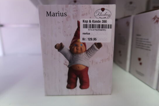 6 pk. Klarborg nisse Marius H9 cm
