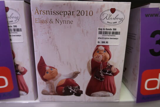3 pk. Klarborg Årsnissepar 2010 Elias & Nynne