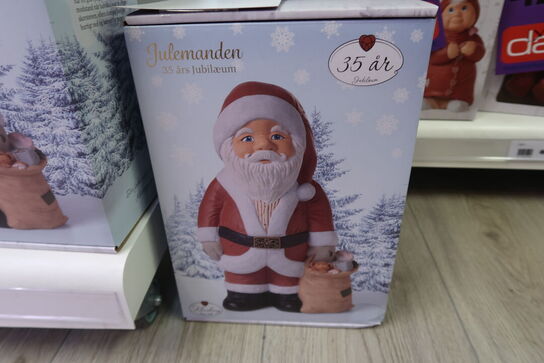 Klarborg Julemanden figur rød 22,5 cm