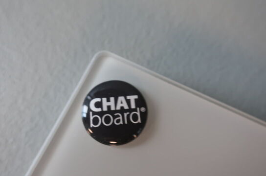 Glastavle, CHATBOARD