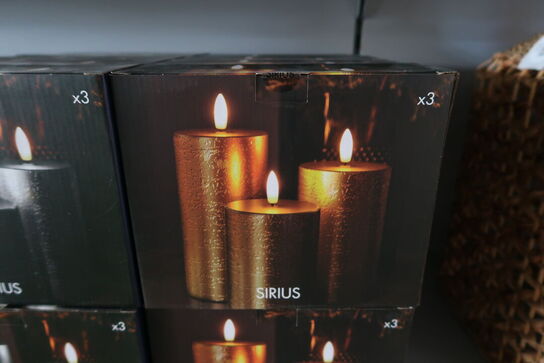 1 pakke LED-bloklys SIRIUS Lille Exclusive