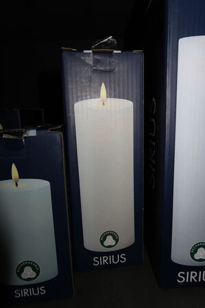 2 stk. LED-bloklys SIRIUS Sille