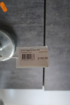 Udendørslampe DAVID SUPER-LIGHT Jonas E27
