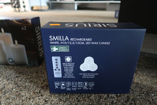 LED-bloklys SIRIUS Smilla