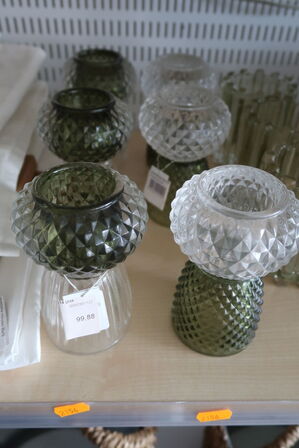 6 stk. lysestager SPEEDTSBERG