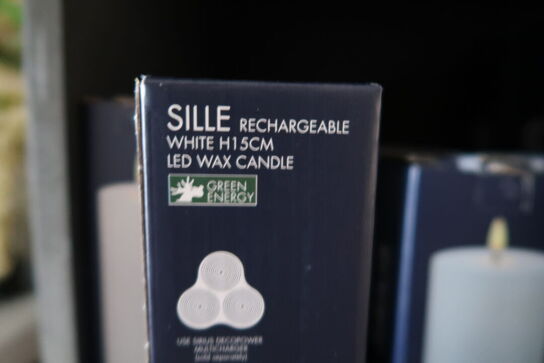 2 stk. LED-bloklys SIRUS Sille