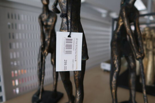 3 stk. figurer LA VIDA Golfspiller