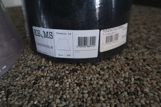 2 stk. lampeskærme KS BY MS