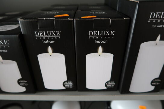 6 stk. LED-bloklys DELUXE Outdoor