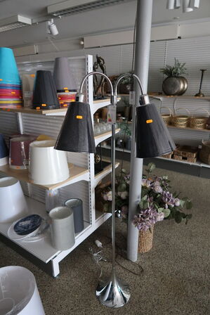 Gulvlampe Fodgænger Krom