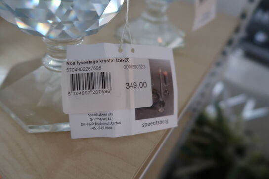 2 stk. lysestager SPEEDTSBERG Noa