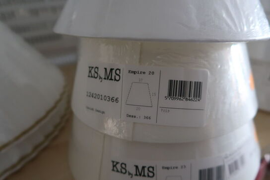 3 stk. lampeskærme KS BY MS