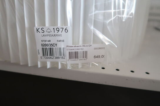 2 stk. lampeskærme KS 1976