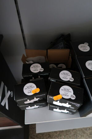 10 pakker LED-fyrfadslys DELUXE
