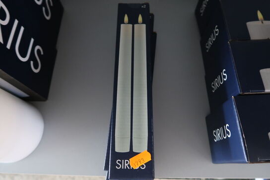 3 pakker LED-lys SIRIUS Sille