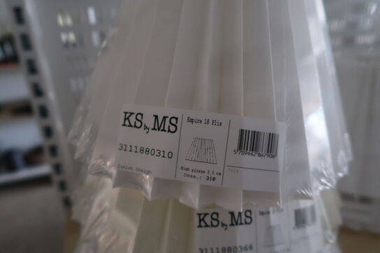 3 stk. lampeskærme KS BY MS
