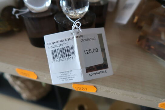 4 stk. lysestager SPEEDTSBERG
