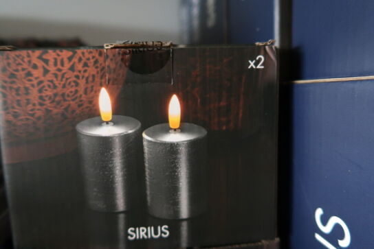 2 pakker LED-bloklys SIRIUS Sille Mini