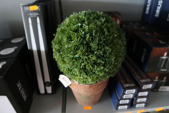 Kunstig plante i krukke