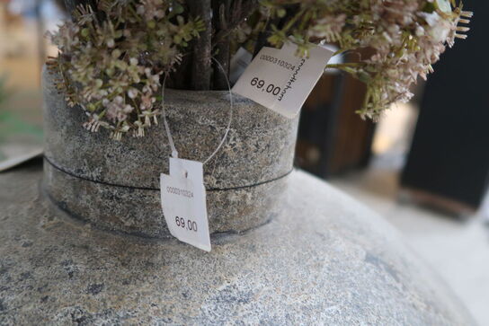 Krukke Corvo Terracotta med div. Kunstige blomster