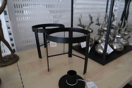 3 stk. lysestager