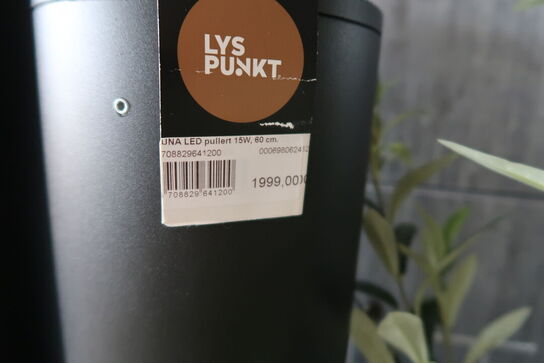 Udendørslampe ANTI DARK Luna LED Pullert 60 cm