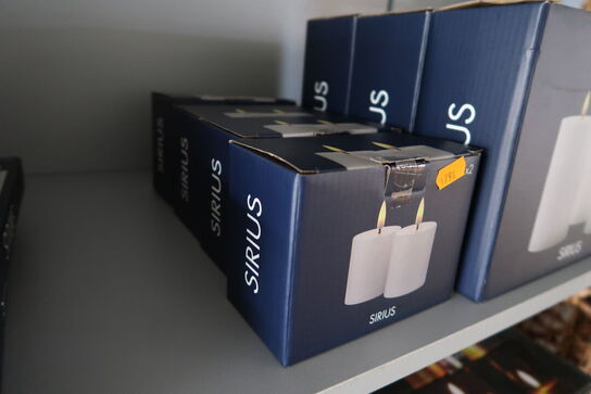4 pakker LED-bloklys SIRIUS Sille Mini