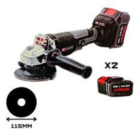 Widmann Vinkelsliber med 24V batterie 3.0Ah 