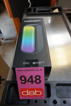 United SPK2405 bluetooth højtaler med LED lys