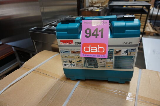 Makita E-11689 Bor og Bitssæt 256 dele 