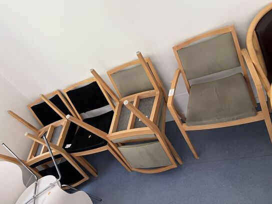 6 stk. spisebordsstole (2 farver)