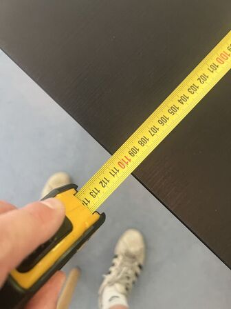 Spisebord 67x110x74 cm