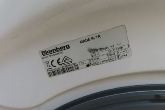 Vaskemaskine BLOMBERG BWG4740W0