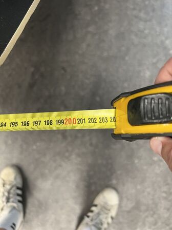 Konferencebord 400x120/90x75 cm (2 delt) - uden indhold!