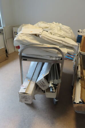 Rullebord i rustfri stål