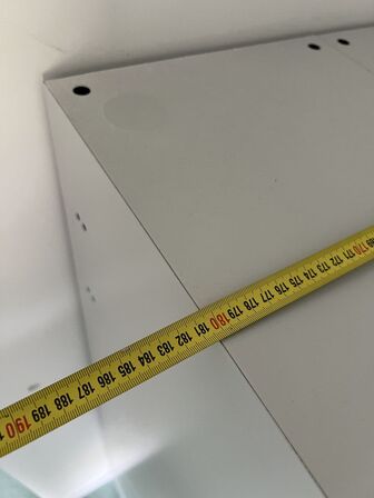 2 stk. aflåselige skabe AJ 55x190x180 cm (samlet)