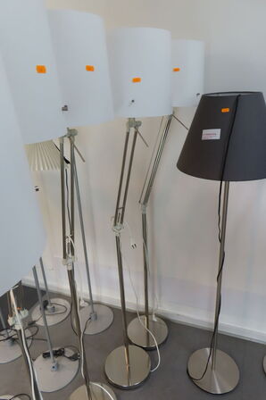 5 stk. standerlamper