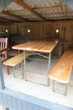 Bord/bænkesæt foldbart