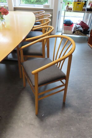 Konferencebord m. 10 stole