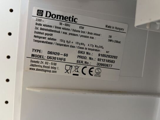 Aflåseligt køleskab til medicin DOMETIC DS301HFS