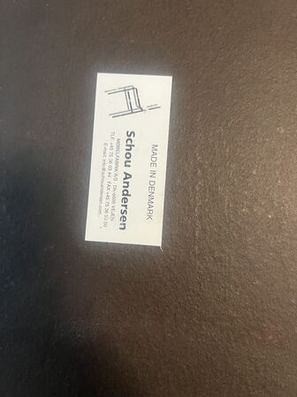 3 stk. borde SCHOU ANDERSEN 90x90x76 cm