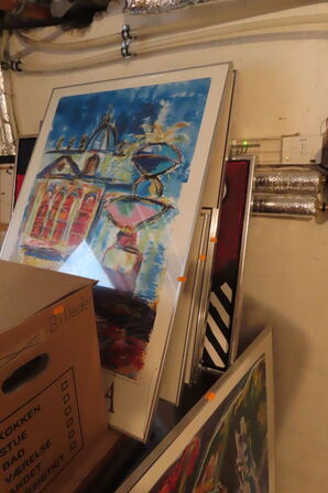 Div. indramninger m.v.  (se billeder)