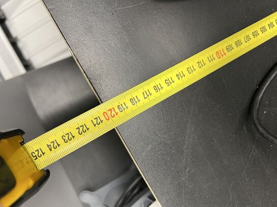 Konferencebord 400x120/90x75 cm (2 delt) - uden indhold!