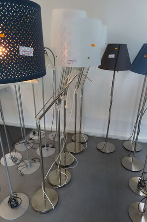 5 stk. standerlamper