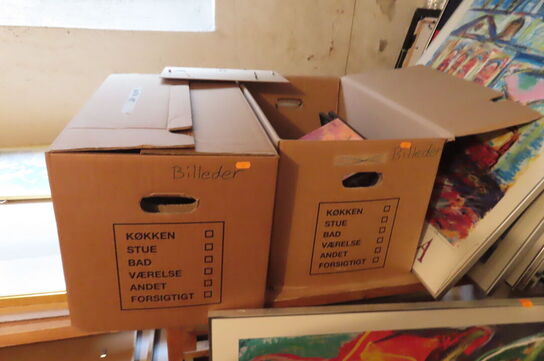 Div. indramninger m.v.  (se billeder)