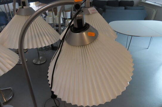 6 stk. standerlamper