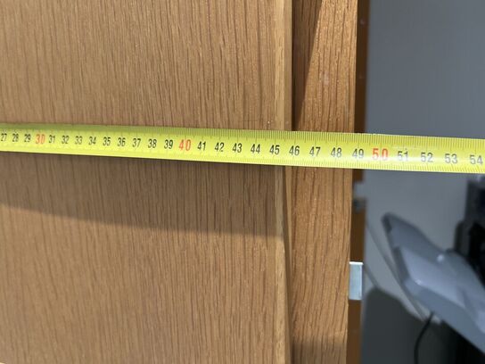 2 stk. skabe stablet 92x168x49 cm