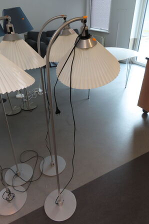 6 stk. standerlamper